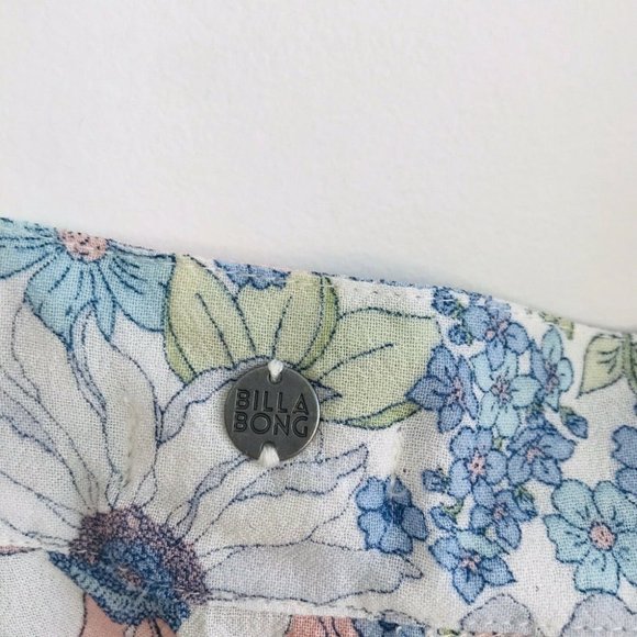 Billabong BNWT Field Day A-Line Midi Skirt Blue Size Large RRP $80 - Picture 6 of 12